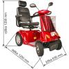 SELVO 4800 - elektrický seniorský invalidní vozík S40001